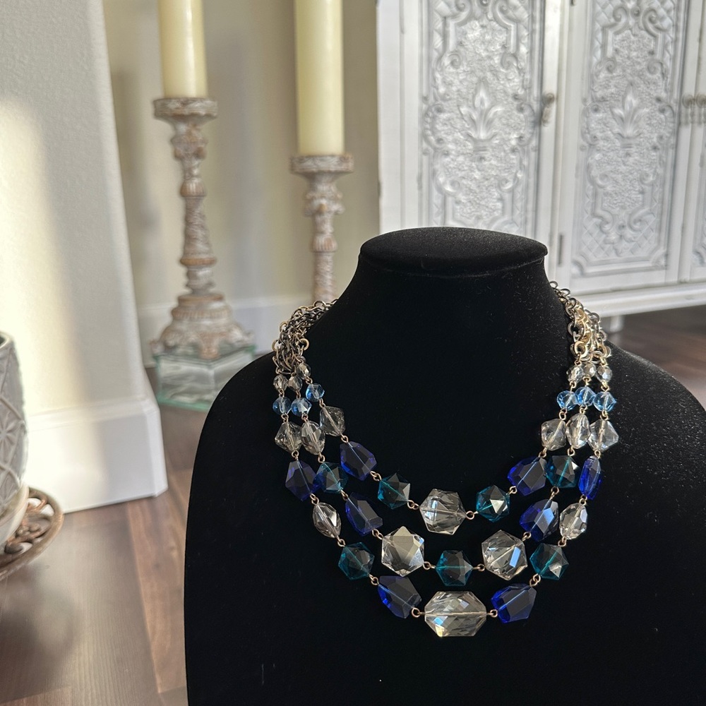 CACHE Blue Necklace